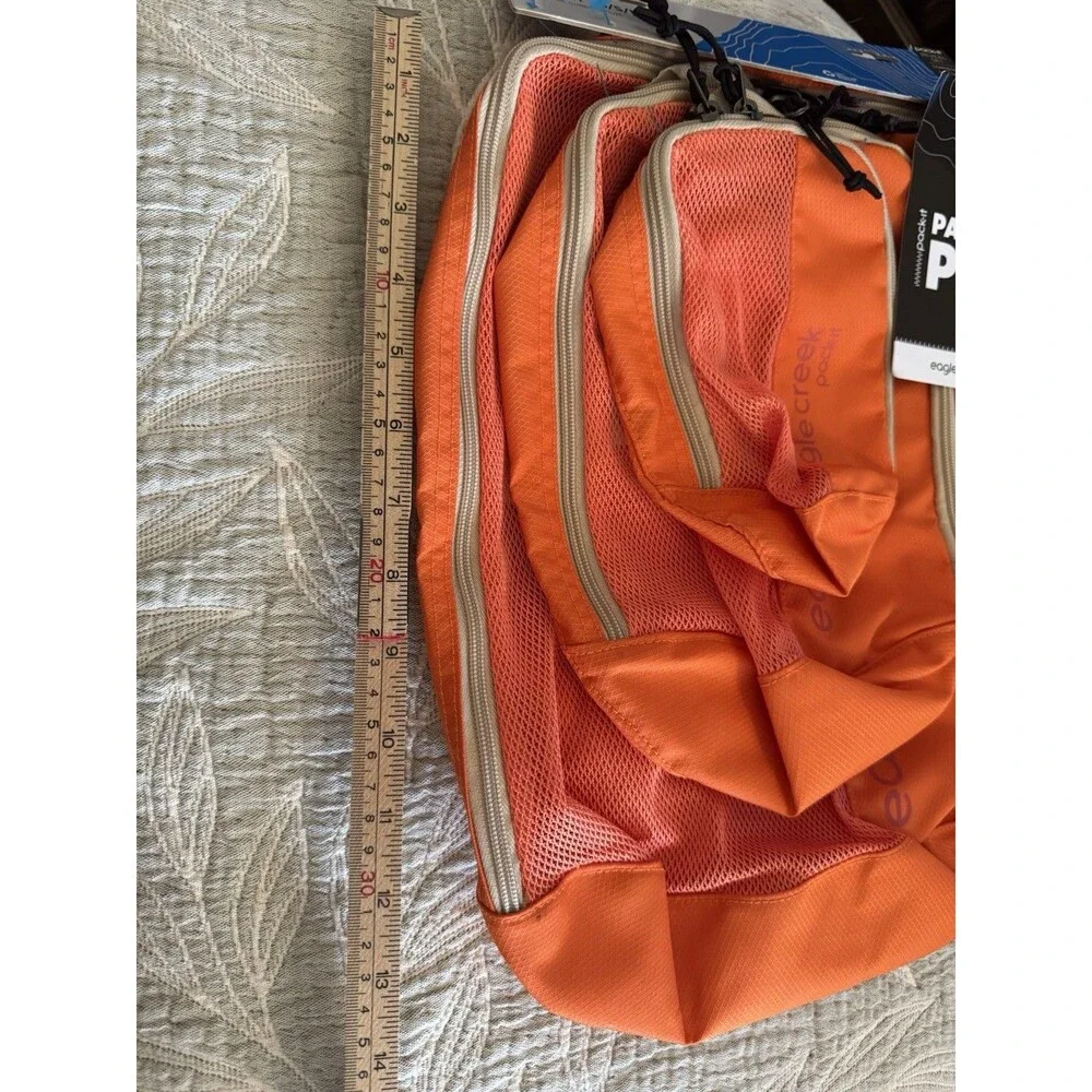 Eagle Creek Pack It Reveal 3 Piece Packing Cube Set XS, S, M NEW Sahara Mesh